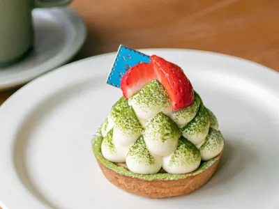 あまおうの抹茶ティラミス