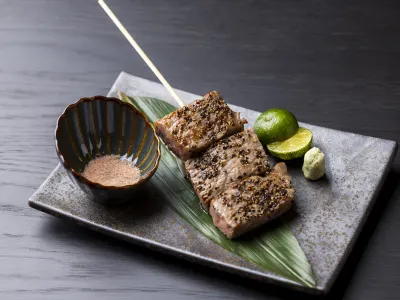 単品　国産牛の串焼き