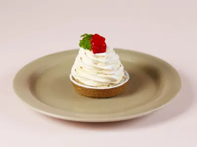 あまおうのレアチーズタルト