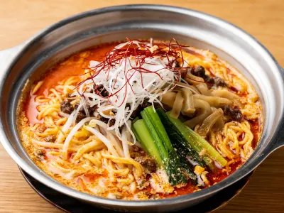 麵飯料理　四川　正宗担々麵 