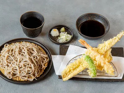 二八蕎麦【極】天せいろ