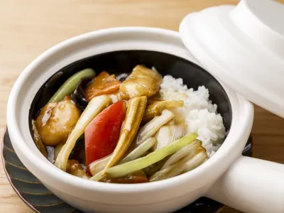 　麺飯料理　五目あんかけ飯