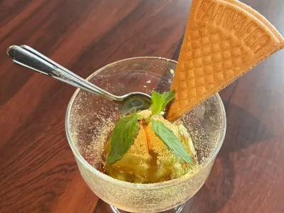 抹茶味「The Rice Creamery」（ザ・ライスクリーマリー）