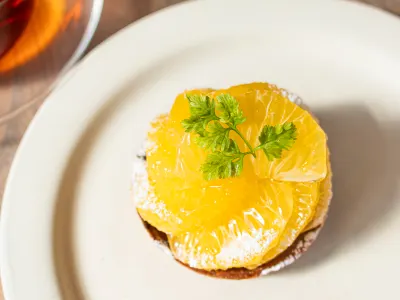 八朔のタルト