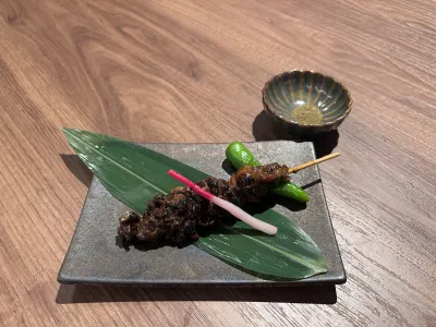 うなぎの肝炙り焼き