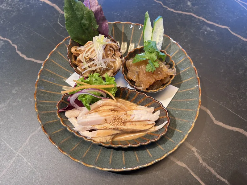 　前菜　本日の前菜三種