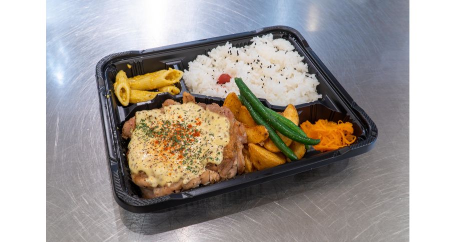 チキンソテーマスタードマヨネーズソース弁当