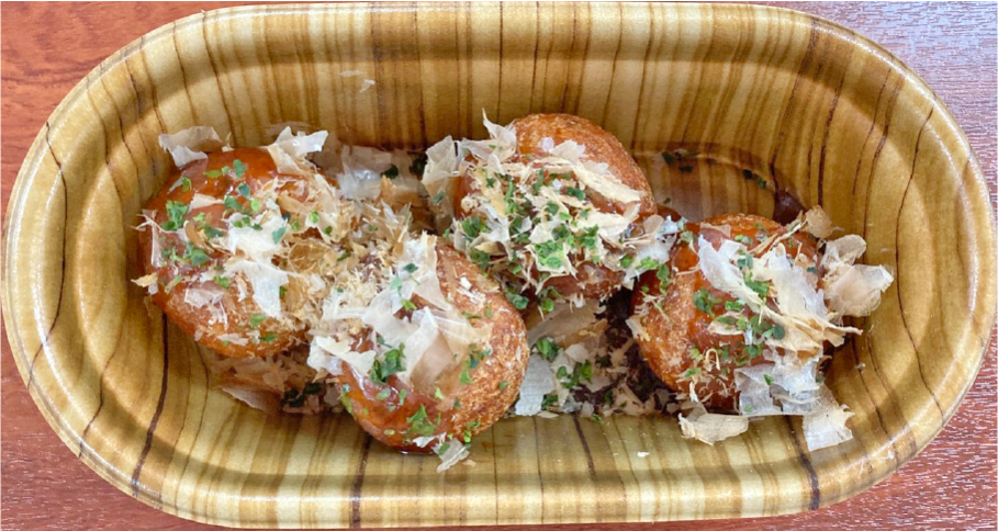 揚げたこ焼き