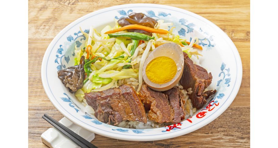 台湾風豚肉のかけご飯