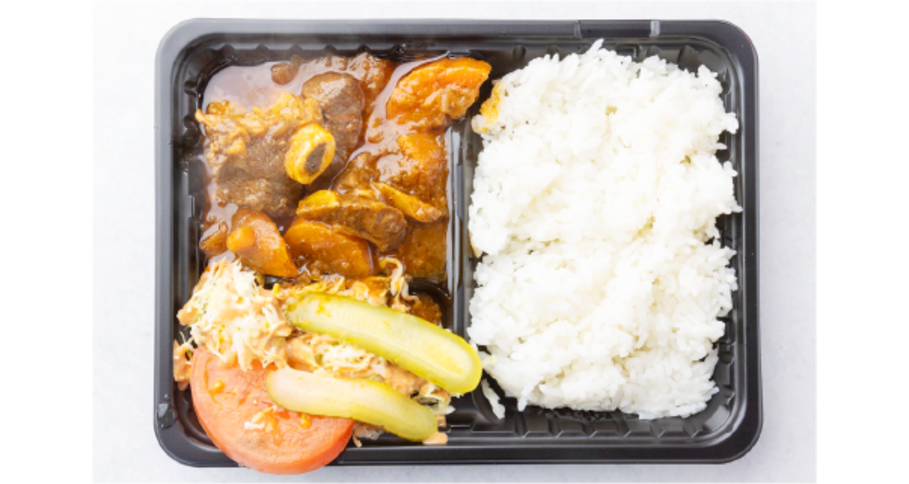 エジプトラムシチュー弁当