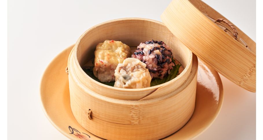 焼売3種セット (五目・もち米・海鮮湯葉巻き)
