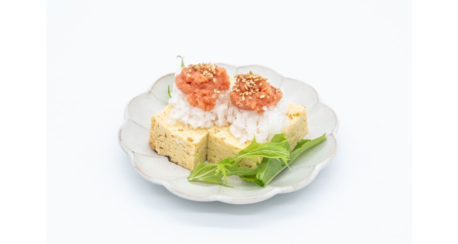 厚焼き卵 粕漬け明太子風味