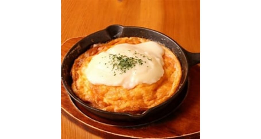 明太子とチーズのオムレツ