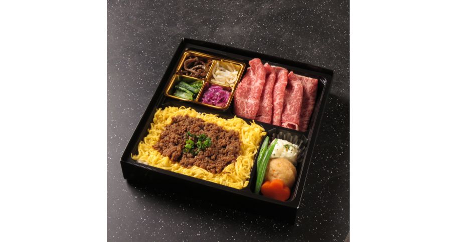 特製焼肉重と和牛魅惑の旨味ロース焼肉