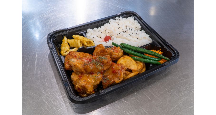 鶏唐スイートチリマヨ弁当