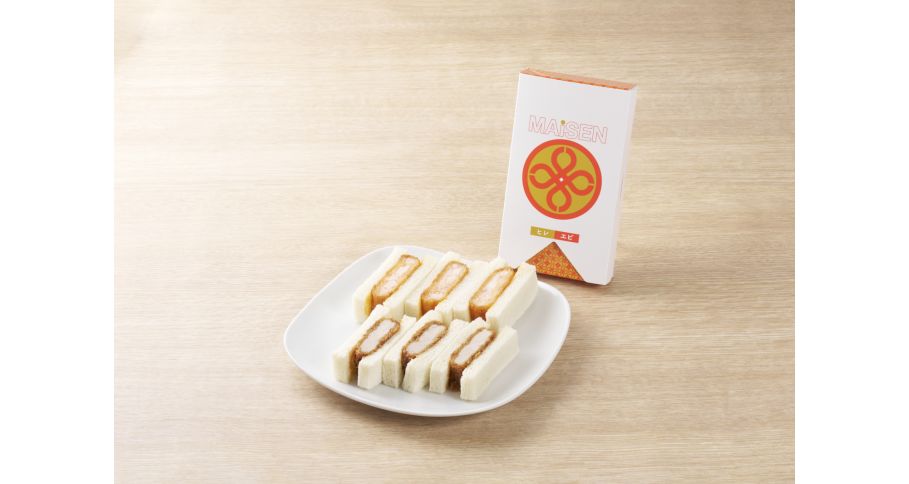 ミックスサンド（ヒレ・エビ）