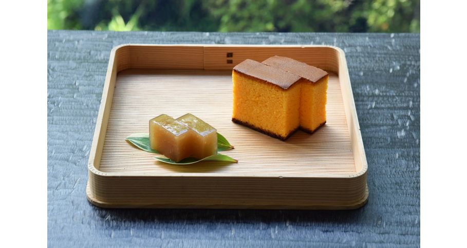生姜羊羹とカステラの詰め合わせ