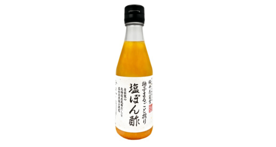 柚子まるごと搾り塩ぽん酢　300ml