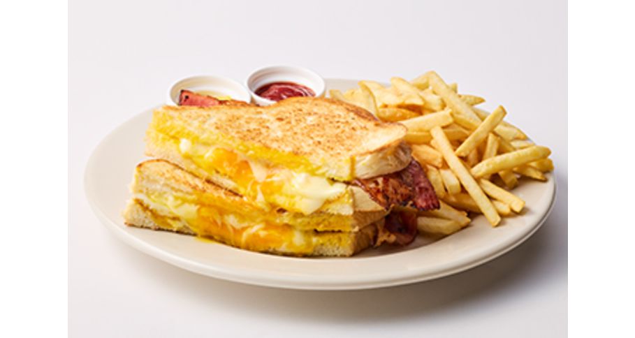 ⭐︎ベーコンエッグメルトプレート