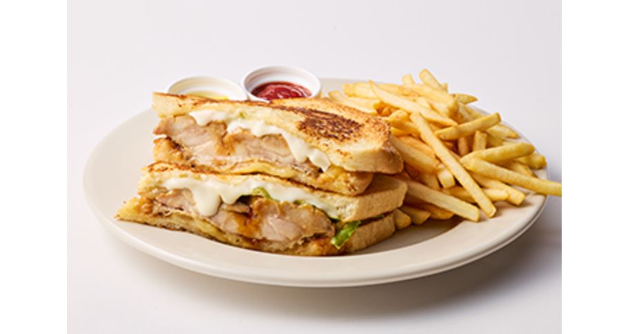 【3周年記念限定メニュー】深谷ねぎテリチキンメルトプレート