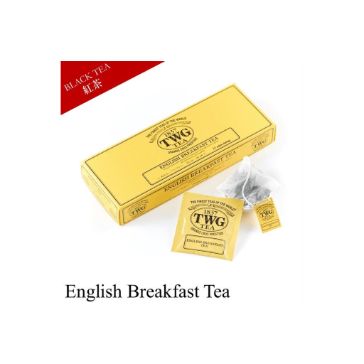 【ぱお】TWG イングリッシュブレックファースト 100袋 TWG Tea | イングリッシュ ブレックファスト ティーバッグ | TANOMO GIFT