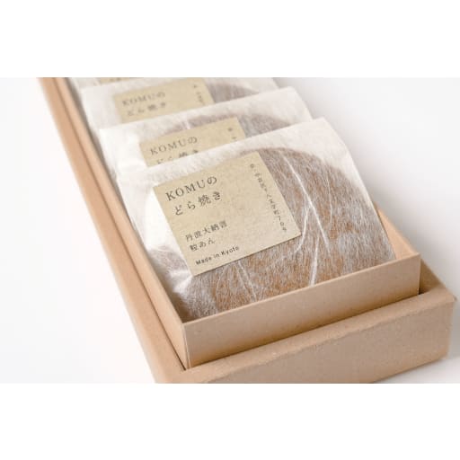KOMU WAGASHI | 丹波大納言小豆 どら焼き 6個入り | TANOMO GIFT