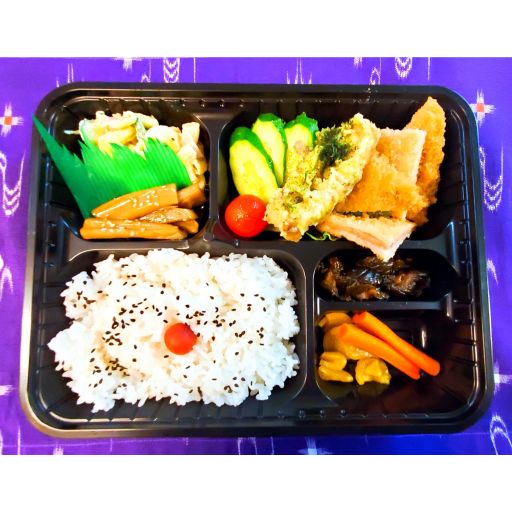 究極のハムカツ弁当-0