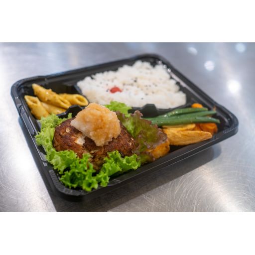 ビストロ石川亭みなとみらい店 おろしポン酢ハンバーグ弁当 New Port ニューポート デリバリープラットフォーム