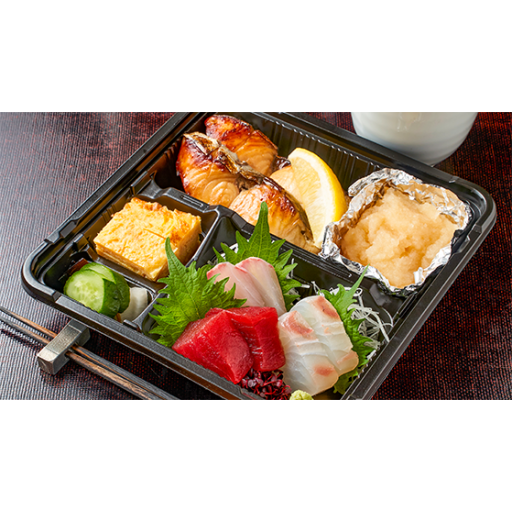 たまさか 丸の内 お刺身と焼魚セット New Port ニューポート デリバリープラットフォーム