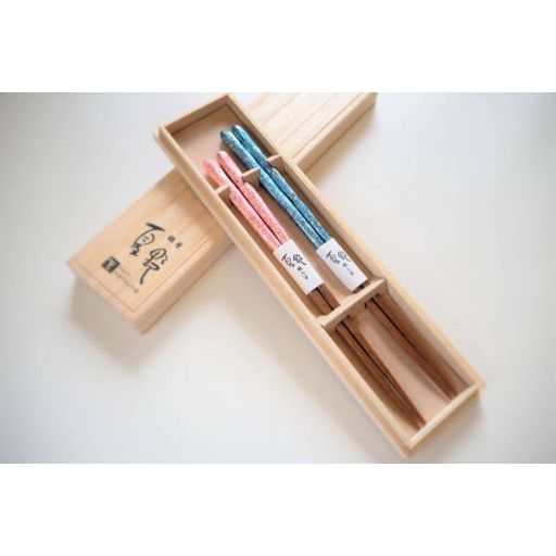 サービス終了】銀座 夏野 | 西陣 けずり箔散し箸 | TANOMO GIFT