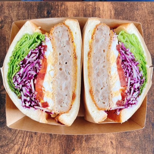 牛肉コロッケサンド-0