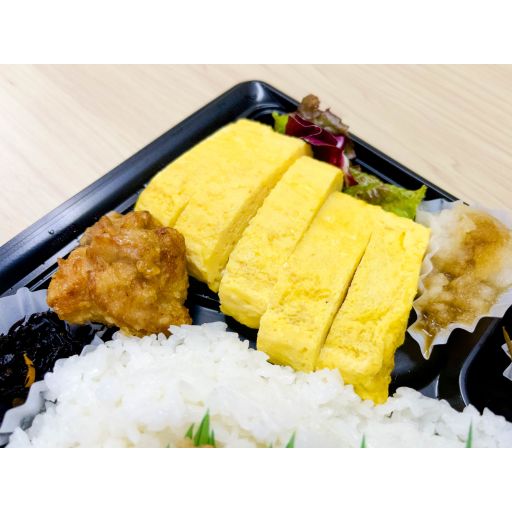 明太子弁当・だし巻き卵-2