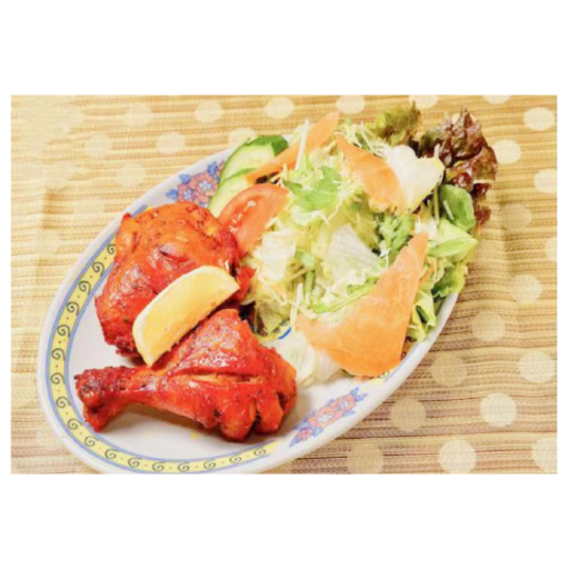 タンドリーチキン２Ｐ Tandoori Chicken (2 Pieces)-0