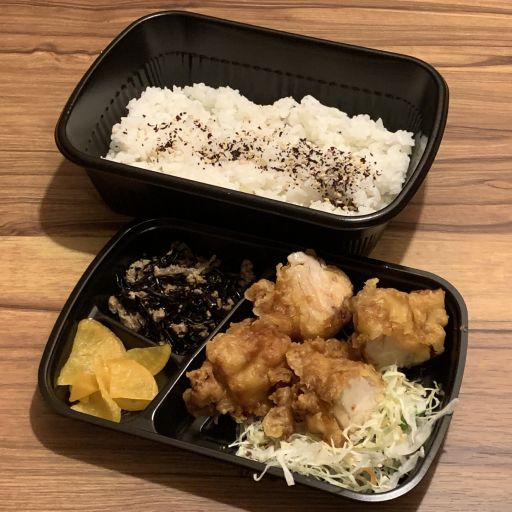 とり天弁当-0