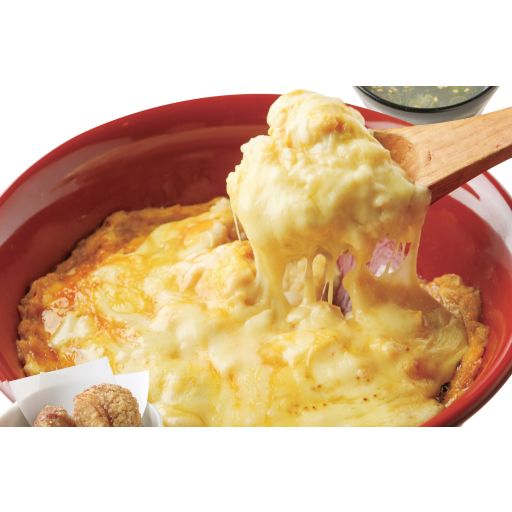 とろ～りチーズの親子丼-1