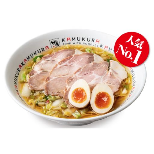 ラーメン（チャーシュー、煮卵入り）写真 ラーメン屋さん直伝煮卵とチャーシュー by xchimox