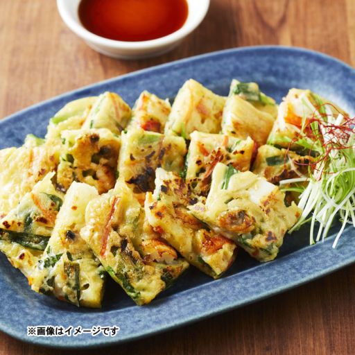 海鮮チヂミ 1枚(当日10時注文締切)-0