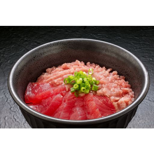 漬け中落ち　マグロ２色丼-0