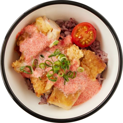 ミニ_明太マヨチキン竜田丼-0