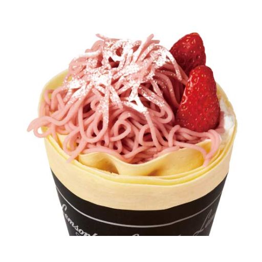 イチゴのモンブラン-0