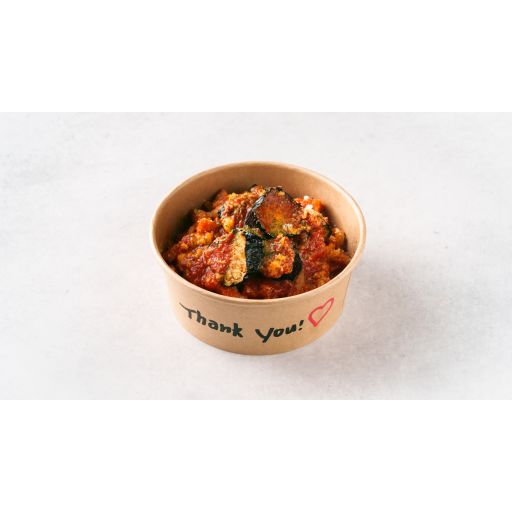 茄子とベーコントマトソース-0