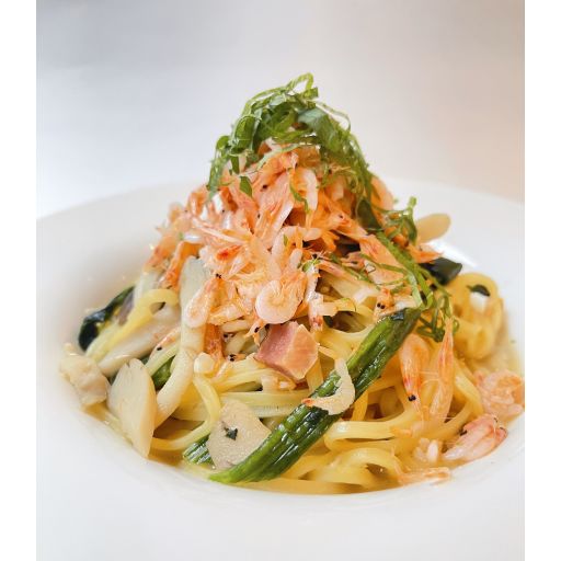 さくらエビのパスタ-0