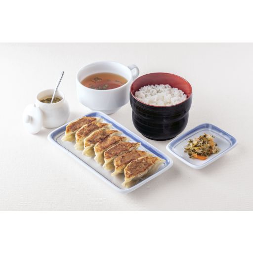 ぎょうざ７個定食（ごはん）-0