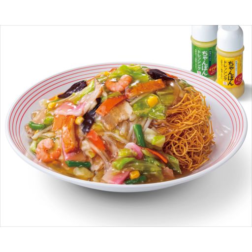 野菜たっぷり皿うどん-0