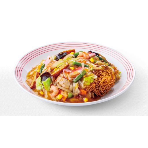 ピリカラ皿うどん-0