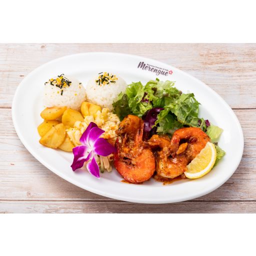 ガーリックシュリンププレート5P-0