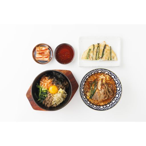 HALF ＆ HALF SET　石焼ビビンバ＆ユッケジャン-0