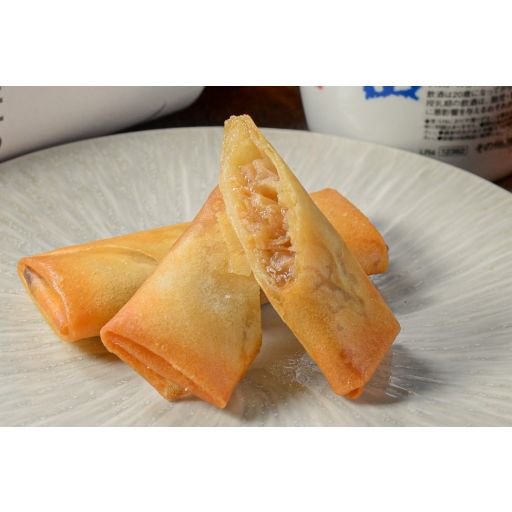 筍と椎茸の揚げ春巻き-0