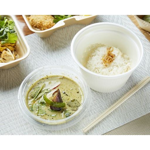 鶏肉と茄子のグリーンカレー-0