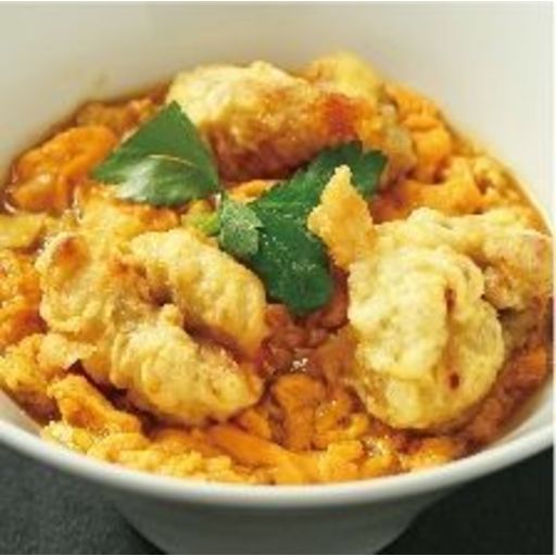 鶏天親子丼（カレー）-0